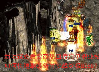ұؿ̬Ѫ浥ְҵ˽οˢװսռBOSS