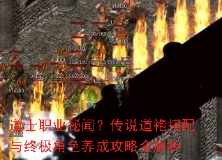 道士职业秘闻?传说道袍搭配与终极角色养成攻略全解析 道士职业秘闻?传说道袍搭配与终极角色养成攻略全解析