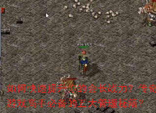 如何快速提升你的会长战力?传奇游戏高手必备的五大管理秘籍? 如何快速提升你的会长战力?传奇游戏高手必备的五大管理秘籍?