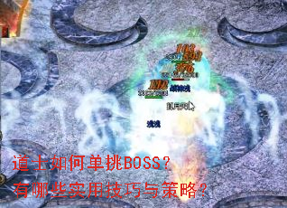 道士如何单挑BOSS?有哪些实用技巧与策略? 道士如何单挑BOSS?有哪些实用技巧与策略?