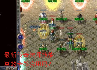 最新传奇法师技能真的全都实用吗? 最新传奇法师技能真的全都实用吗?