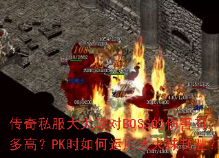 ����˽��������BOSS���˺��ж�ߣ�PKʱ������ô������ʤ��