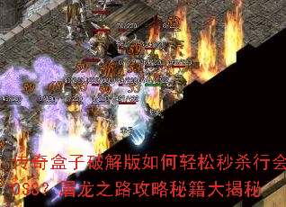 传奇盒子破解版如何轻松秒杀行会BOSS?屠龙之路攻略秘籍大揭秘 传奇盒子破解版如何轻松秒杀行会BOSS?屠龙之路攻略秘籍大揭秘