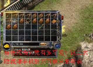 麻痹戒指究竟有多罕见?这三大隐藏爆率机制你可能从未听说 麻痹戒指究竟有多罕见?这三大隐藏爆率机制你可能从未听说