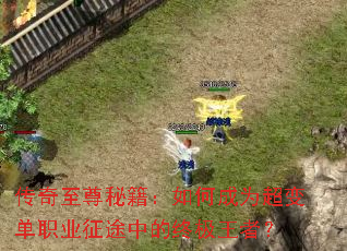 传奇至尊秘籍:如何成为超变单职业征途中的终极王者? 传奇至尊秘籍:如何成为超变单职业征途中的终极王者?
