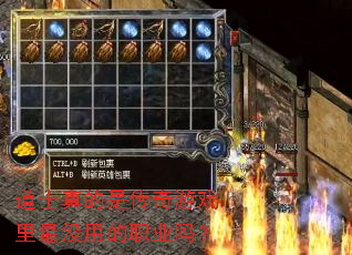 道士真的是传奇游戏里最没用的职业吗? 道士真的是传奇游戏里最没用的职业吗?