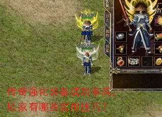 传奇强化装备成功率高,玩家有哪些实用技巧? 传奇强化装备成功率高,玩家有哪些实用技巧?